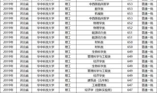 2021华中科技大学医学录取线